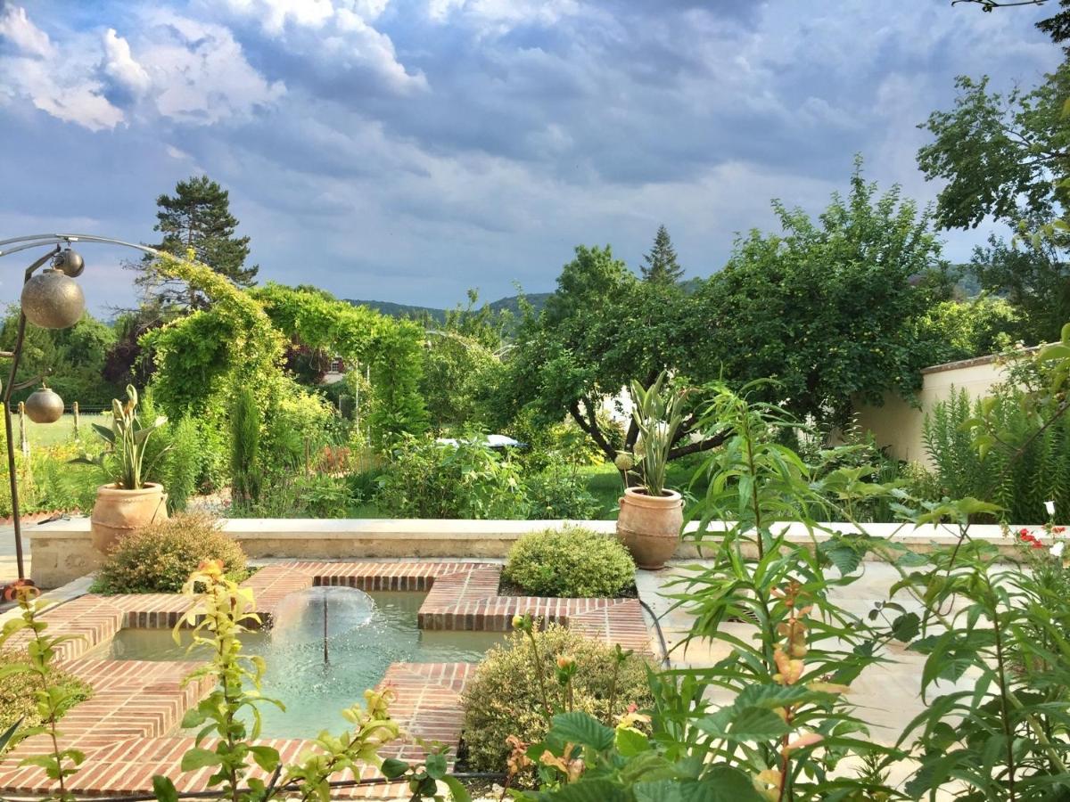 Les Grands Jardins Lodge Giverny Exteriör bild