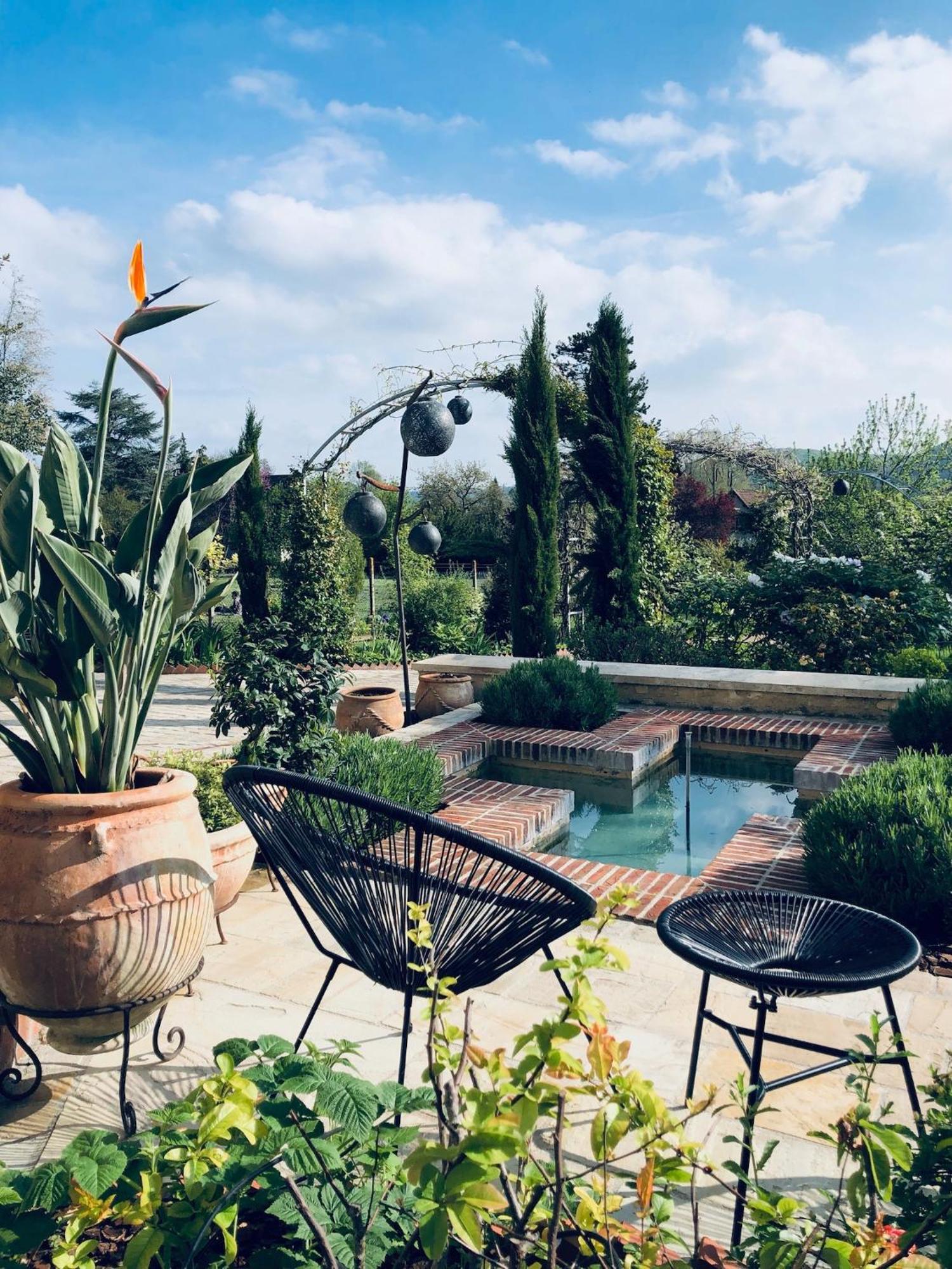 Les Grands Jardins Lodge Giverny Exteriör bild